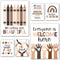 Hadley Designs Diversity Posters for Classroom – 6 Inclusive Everyone Is Welcome Decor, Neutral Multicultural Kindness