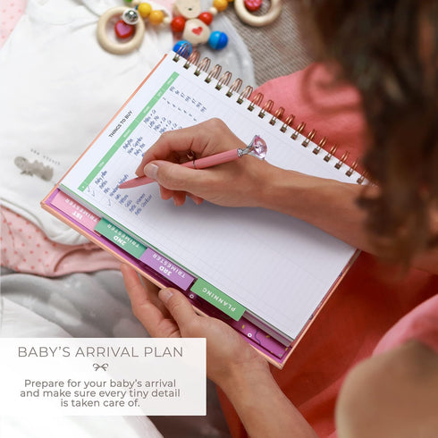 Clever Fox Pregnancy Journal & Memory Book - Pregnancy Planner & Notebook for Expecting Moms, Baby Keepsake