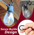 55 Pack, String Lights Screw Hooks for Hanging, Ceiling Hooks for Hanging Solar,Outdoor String Lights, Plant Hangers