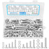 Besitu 252Pcs Hex Bolts and Nuts Assortment Kit, 1/4-20, 5/16-18, 3/8-16 Assorted Bolts