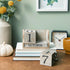 Juvale Wooden Perpetual Block Calendar for Desk - Rustic Farmhouse Decor, Month Date Display Blocks (5 x 4 In)
