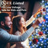 300 12 Dimmable, 75FT LED Blue White Birthday Party Decorations Ocean Party Decor String Lights with Modes Timer