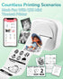 Itari Mini Printer - Q02 Sticker Printer Machine with 1 Roll Paper, Bluetooth Pocket Printer for Photos, Journals,