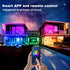 200ft, 24V Decor(2 100ft) dalattin Led Lights for Bedroom Smart Led Strip Lights with App Control Remote, RGB LED Light