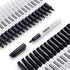 Fine Tip Dry Erase Markers, 76 Pack Black Low Odor Whiteboard Markers for Classroom and Office Use