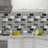 10-Sheet Kitchen,12"x12" URCOLOR Subway Tile Peel and Stick Backsplash for Self Adhesive Wall Tiles Sticker on Back