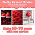 Perfectware 6070 3.25 lb Concession Essentials Cherry Cotton Candy Mix Ready-to-Use Floss Sugar for Cotton Candy