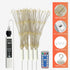 800 8 4 Packs Firework Lights Outdoor LED, String Light USB Rechargeable Battery Powered Smart with Remote, Modes