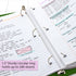 BAZIC 3 Ring Binder 1.5" Economy View Binders Organizer - Green, Round Ring, Holds 250 Sheets, for School Office Home,