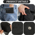 Money Envelopes for Cash, Reusable PU Leather Cash Wallet, Money Pouch for Travel and Budgeting