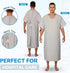 GERVRA Reusable Hospital Gown - Patient Gowns with Tie Back, Unisex Medical Gowns for Hospital, Clinic, Recovery & Home