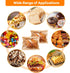 100 Pack 8.3x10'' Paper Bread Bags for Homemade Bread, Heat-Sealable Bakery Bags with Clear Front Window and Label Seal