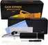 Alcohol Refractometer with ATC 0~80% VOL Volume, Optical Handheld Concentration Tester Meter for Distilled Beverages Making Homebrew