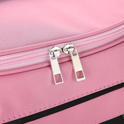 PABVZS Hairdressing Tool Carrying Bag Travel Storage Case Bag with Shoulder Strap Portable Barber Toolkit Storage Bag