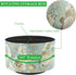 Hennaja Round Leather Art Supply Organizer, 360 Degree Rotating Multi-Functional Pencil Holder with 4 Compartments