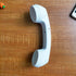 Wireless Retro Telephone Handset, Comfortable Call Receiver for Mobile Phone, White