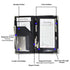 Premium Server Book, Improved Magnetic Bulk Pockets for 2022, 2 Pen Holders, Zipper Pocket, Firm Writing Surface