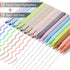 Mr. Pen Aesthetic Highlighters and Pens, 16 Pack, Black Ink Bible Pens, Pastel Color No Bleed Highlighters
