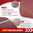 21 Pack 3×18 Inch Belt Sander Sanding Belt, Aluminum Oxide Paper Assortment for Knife Sharpening