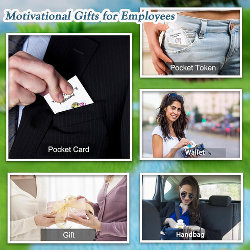 Z-synka 100 Set Employee Appreciation Gifts Bulk for Thank You Staff Teacher Office Coworker Nurse Pocket Gifts Animal