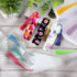 Tenare 30 Pieces Sublimation Blank Bookmarks, Metal Heat Transfer Aluminum with Colorful Tassels for DIY Projects
