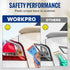200 Pack WORKPRO Plastic Razor Blades, Double Edged Scraper Blades, Safety Razor Blades Easy Replacement, Perfect