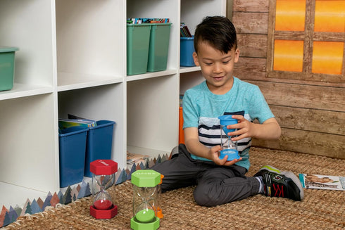 Teacher Created Resources Medium Sand Timer - 2 Minute - 20758, Blue