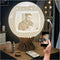 Its a Boy Moon Lamp Personalized Baby Boy Night Light with Custom