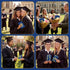 Dunzoom 120 Sets 2026 Graduation Thank You Cards Bulk Blue Gold Foil Blank Greeting Cards with Envelopes & Stickers
