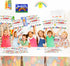 Yisong 35 8.5 11 Inch Pcs Preschool Diploma, Colorful Preschool Graduation Award Certificate Classroom Activities
