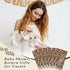 Spakon 72 Sets Rustic Baby Shower Pens Favors with 72 Bamboo Ballpoint Pens & Thank You Bookmarks for Guests