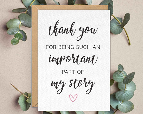 The Cardtel Thank You Cards for Teacher, Appreciation Card for Nurse, Therapist, Doctor, Coach, Doula, Midwife
