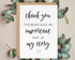 The Cardtel Thank You Cards for Teacher, Appreciation Card for Nurse, Therapist, Doctor, Coach, Doula, Midwife