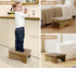 5.6" Y&M One Step Stool for Adults & Seniors, Waterproof HDPE Bedside Support Step Stool with Non-Slip Foot, Heavy Duty
