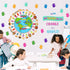 Tinlade 67 Pcs One World Together We Can Change The World Bulletin Board Set for Classroom
