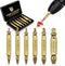 Damaged Screw Extractor Kit, 6 Piece Titanium Set for Hassle-Free Broken Bolt and Screw Removal