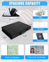 Fireproof Document Organizer Bag, a-z Accordion File Organizer 26 Pocket with Handle for Documents, Cash, Passport