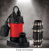 Red Lion 14942901 SCV114: 1-1/4-Inch and 1-1/2-Inch ABS Vertical Sump Pump Check Valve