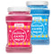 Concession Essentials Cotton Candy Floss Sugar -Pink Vanilla and Blue Raspberry /1lb Jars Each