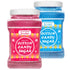 Concession Essentials Cotton Candy Floss Sugar -Pink Vanilla and Blue Raspberry /1lb Jars Each
