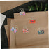 STOBOK 7pcs Tiny Binder Clips, Metal Paper Clips, Small File Clips, Cute Stainless Steel Document Clips for Office