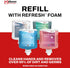 1 1 33.8 oz., SC Johnson Professional Clear FOAM Dispenser and Refill Starter Kit, Wall Mount Soap Dispenser for Hand