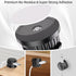 bljcky 8 Pack 360 Magnetic Cord Organizer, Rotatable Cord Clip Holder, Strong Adhesive, No-Residue, Cable Cord