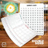 SCRIBBLEDO Number Bonds 9” x 12” Small White Board Dry Erase Sheets, Math Manipulatives Number Chart, Ten Frame Number