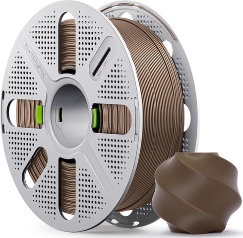 PLA Basic, Pre-Dried Filament with Quick-Swap Reusable Spool 1kg (2.2lbs), 1.75mm 3D