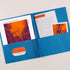 Avery 25 Blue Two Pocket Folders with 3 Prong Fasteners, Holds 70 Sheets (47976)