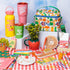ban.do Novelty Sticky Note Set Food Theme Snack Board Fun Stationery Note Pads Set of 3, Charcuterie Board