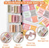 NIGHTNOOK 12 6 90 Set Bible Journaling Kit, Include Bible Highlighters and Pens No Bleed, Laminated Bible Tabs