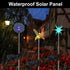6 Pack Hummingbird Glintoper Solar Garden Stake Lights Outdoor, Solar Butterfly Figurine Lights, Multi-Color Changing