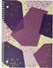 Mead Spiral Notebooks, 1 Subject, College Ruled, 70 Sheets, 10-1/2" x 7-1/2", Shape It Up, Design May Vary, 3 Pack